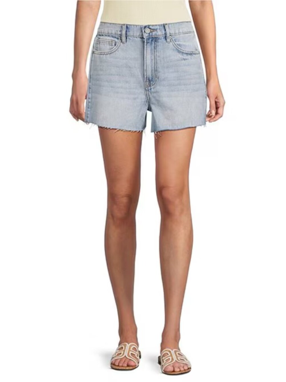 Hidden Jeans | Ava Frayed Denim Shorts